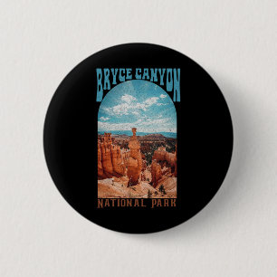 Bryce Canyon National Park Trail Explore Utah Camp 2 Inch Round Button