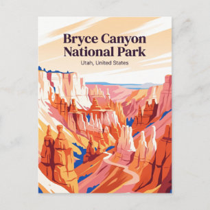 Bryce Canyon National Park Utah Postcard