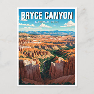 Bryce Canyon National Park Utah Postcard