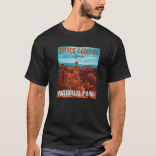 Bryce Canyon National Park Utah Poster Design T-Shirt