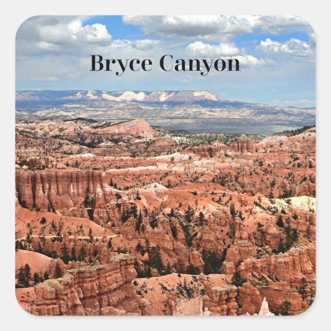 Bryce Canyon National Park, Utah Square Sticker (Front)
