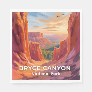 Bryce Canyon National Park Utah Travel Napkin