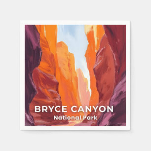 Bryce Canyon National Park Utah Travel Napkin