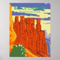 Bryce Canyon National Park Utah Vintage