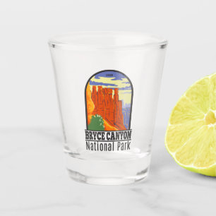 Bryce Canyon National Park Utah Vintage Shot Glass
