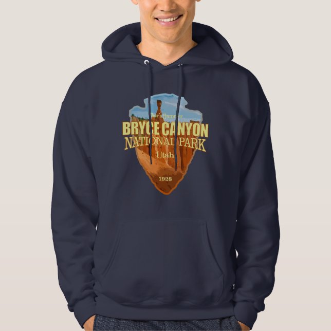Bryce Canyon NP (arrowhead) Hoodie (Front)