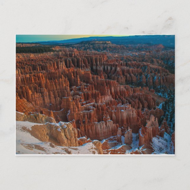 Bryce canyon  postcard (Front)