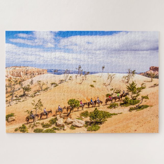 Bryce Canyon Riders Jigsaw Puzzle (Horizontal)