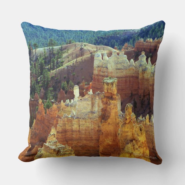 Bryce Canyon Throw Pillow (Front)