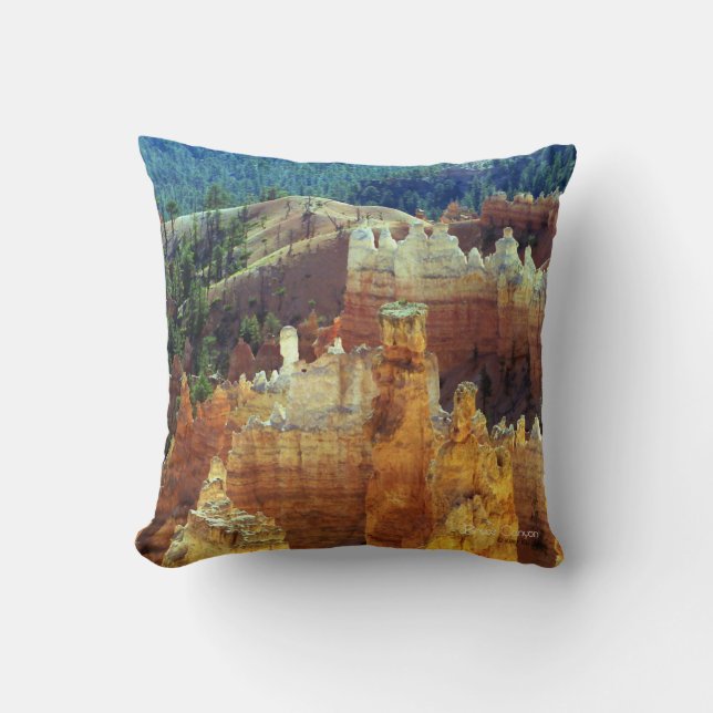 Bryce Canyon Throw Pillow (Front)