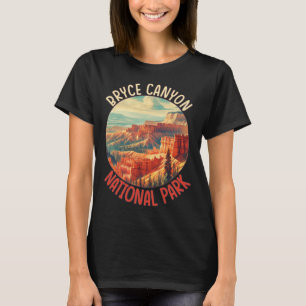 Bryce Canyon Us State-utah Vintage Nation Parks Ca T-Shirt