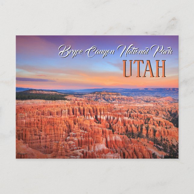 Bryce Canyon Utah Postcard (Front)