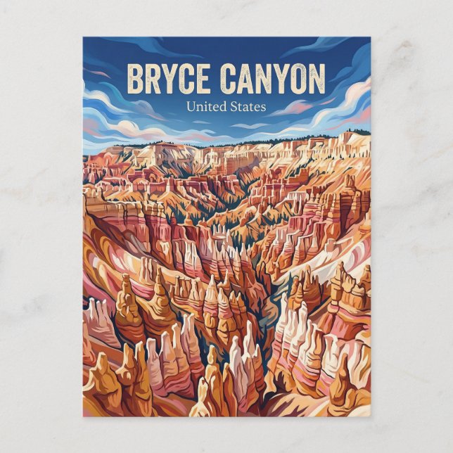 Bryce Canyon Utah Postcard (Front)