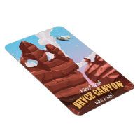 Bryce Canyon vintage travel poster