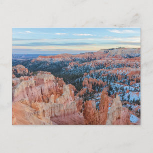 Bryce Canyon Winter Landscape Postcard