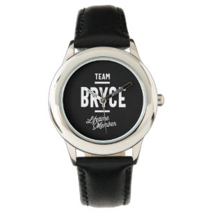 Bryce Personalized Name Birthday Gift Watch