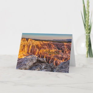 Bryce Point Sunrise Card