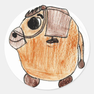 Bryce: Round Sticker