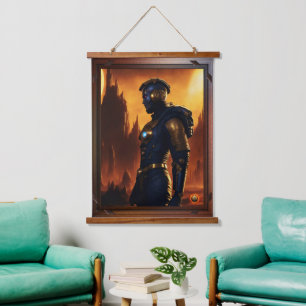 Brygdon Of The Fifth Imperium by Xzendor7 Hanging Tapestry