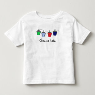 Bryn Mawr Anassa Kata Coloured Lanterns Toddler T-shirt