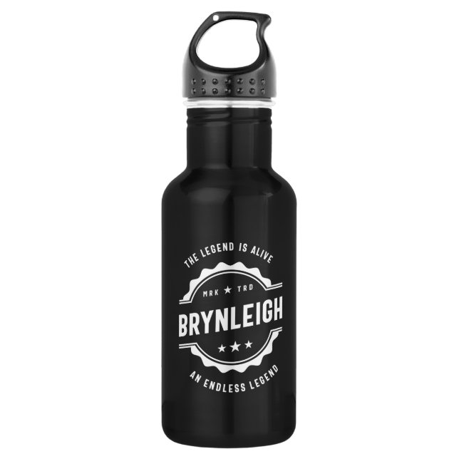 Brynleigh Personalized Name Birthday Gift 532 Ml Water Bottle (Front)
