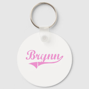 Brynn Classic Style Name Keychain