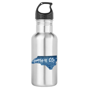 Bryson City North Carolina Wood Grain 532 Ml Water Bottle