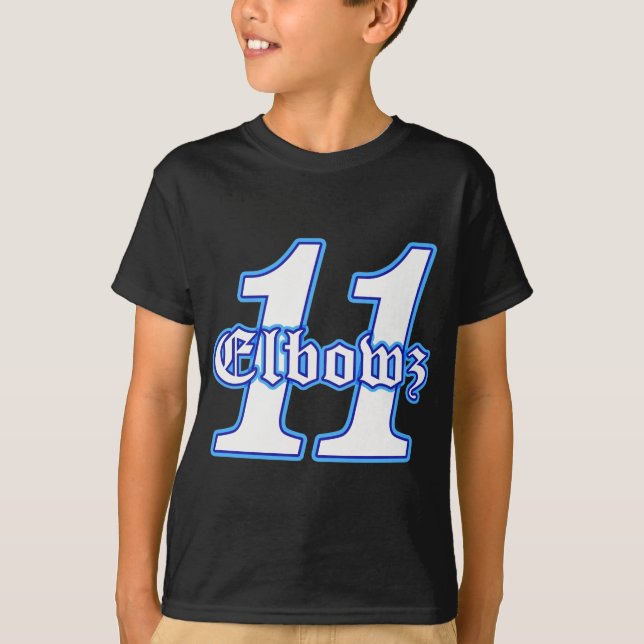 BS11elbows T-Shirt (Front)