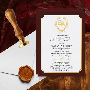 BS - Bachelor of Arts Degree College Graduation