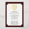 BS - Bachelor of Science Degree College Graduation