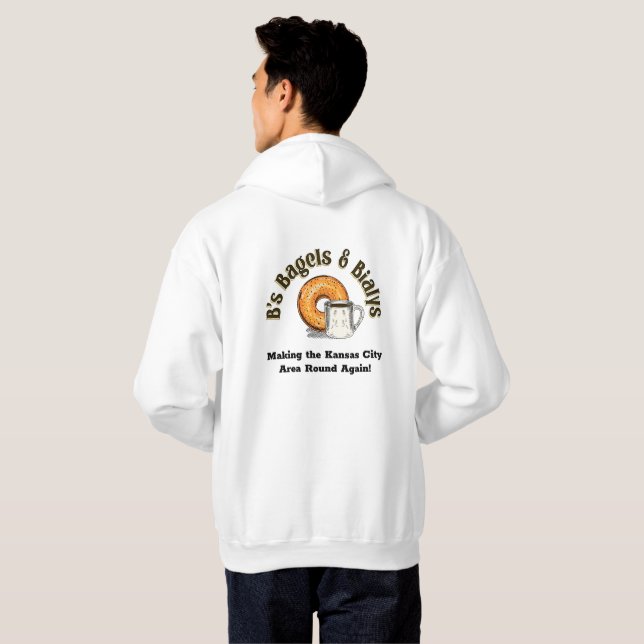 B's Bagels Sweat - shirt à capuche (Dos entier)