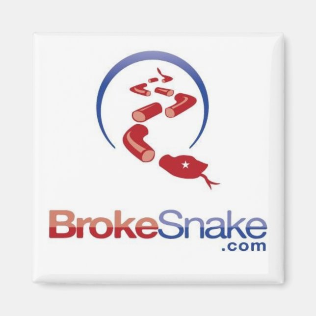 BS logo snake top Magnet (Front)