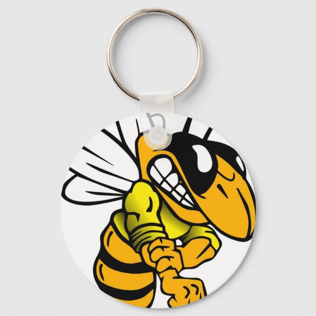 Bsaa Yellow Jackets Under 8 Keychain (Front)