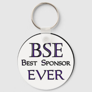 BSE, Best Sponsor Ever! Keychain