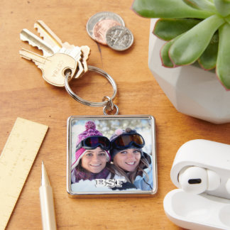 BSF Best Sister Friend Forever Photo  Keychain