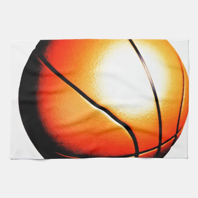 Bsketball Kitchen Towel (Horizontal)