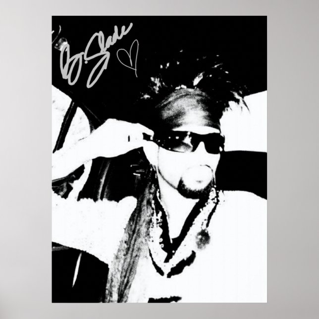 @BSLADE Limo Shot Autographed Poster -Ltd Edition (Devant)