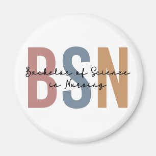 BSN Bachelor of Science in Nursing Graduation Magnet