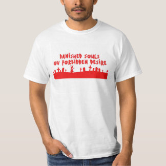 BSOFD Red Grave on white souls T-Shirt