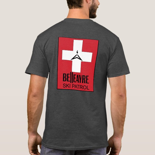 BSP Flame Cross Tee Shirt (Back)