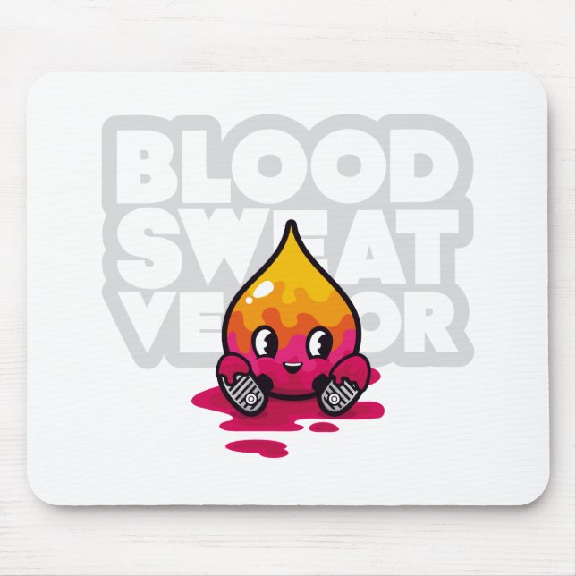 BSV Drop Character Mouse Pad (Front)