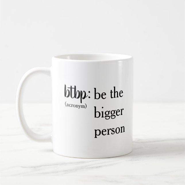 BTBP Definition Mug (Left)