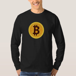 Btc Ticker Symbol Bitcoin Cryptocurrency T-Shirt