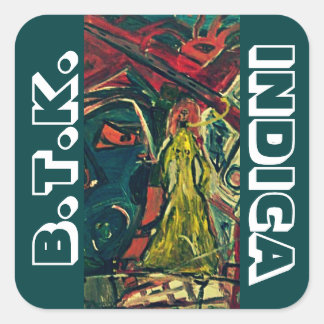 BTK INDICA SQUARE STICKER