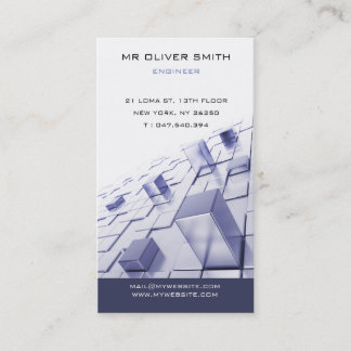 BTP Building Engineer Business Card