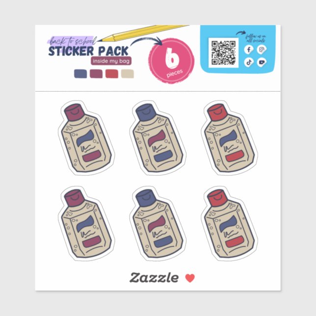 BTS- INSIDE MY BAG (HAND SANITIZER) (Sheet)