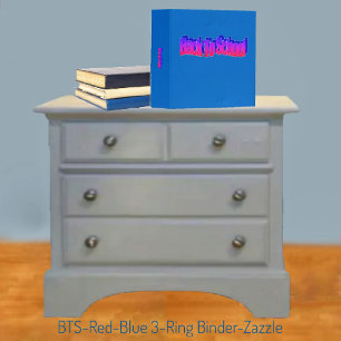 BTS-Red-Blue Binder