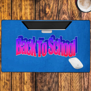 BTS-Red-Blue Desk Mat