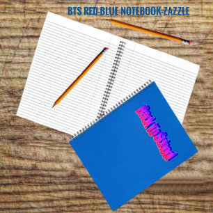 BTS-Red-Blue Notebook