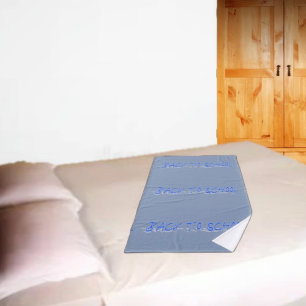 BTS Shadow-Blue Bath Towel